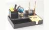 Pen Stands 604 SG LEATHER GLOBE 6.5