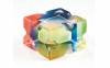 Paper Weight Acrylic Sheet Rainbow Color With Design No. CD 5x5x3.2 CM