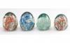 Paper Weight Glass Egg/Lattu Shape (Big/Small)